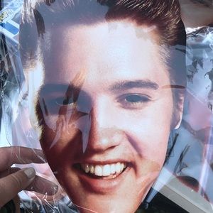 Elvis Presley cardboard face mask 6 pack